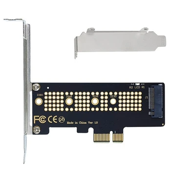 1 buc NVMe PCIe M. 2 unitati solid state SSD PCIe X1 Adaptor Card PCIe X1 de la M. 2 cu Suport Card