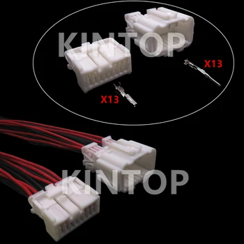 1 Set 13 Pini Auto Carcasa din Plastic Conector cu Cabluri Auto, Cabluri pinii mufei 6098-2788 6098-2784