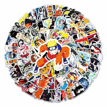 10/30/50/115pcs Cool Anime NARUTO Autocolante, Decalcomanii Impermeabil DIY Skateboard Caz de Telefon Laptop Uzumaki Naruto Autocolante pentru Copii