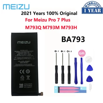 100% Original Nou 3510mAh BA793 Baterii de schimb Pentru Meizu Pro 7 Plus M793 M793H M793M M793Q Bateria Telefonului Bateria