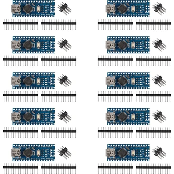 10BUC pentru Nano V3.0 ATmega328P Nano Bord CH340 5V 16M Placa Microcontroler pentru Arduino Electronice de Bord de Dezvoltare
