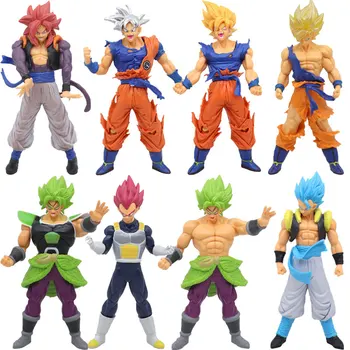 18cm Son Goku Super Saiyan Figura Anime Dragon Ball Goku DBZ figurina Model Cadouri de Colectie Figurine pentru Copii
