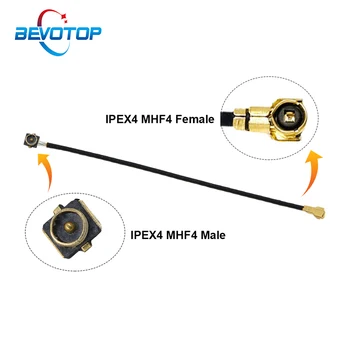 1BUC MHF4 IPEX4 de sex Masculin la Feminin IPX Conector U. fl RF0.81 Cablu Coaxial RF Pigtail Jumper WIFI 3G 4G prelungitor 3 cm 5 cm 10 cm