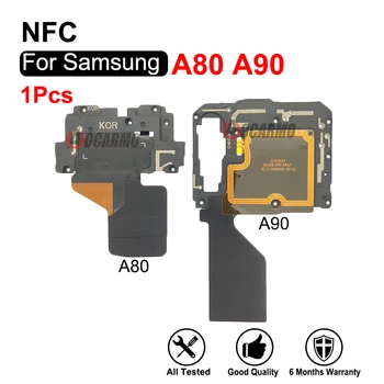 1buc NFC Pentru Samsung Galaxy A80 A805F A90 Senzor Antena Bobina de Inductie, Module Cablu Flex Placa de baza Acoperire de Piese de schimb