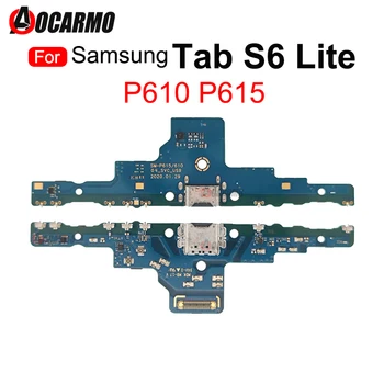 1buc USB Port de Încărcare de Andocare Încărcător Conector Cablu Flex Pentru Samsung Galaxy Tab S6 Lite P610 P615 P615C 4G/WIFI Reparații Parte
