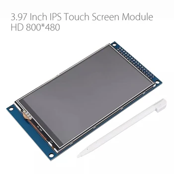 3.97 Inch IPS Ecran Tactil Modul HD 800*480 TFT LCD Display 51 STM32 Driver OTM8009A cu Touch Pen