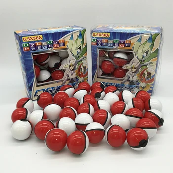 36 Buc Pokeball+36 Buc Cifre Original Pokemon Toys Minge Cu Figura Model de acțiune Figura Jucarii Pentru Copii
