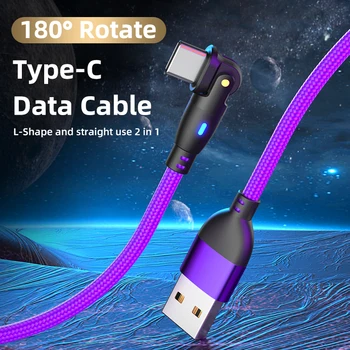 3A C Cablu USB de Tip C Cablu de Încărcare Rapidă Sârmă pentru iPhone, Huawei, Xiaomi, Samsung S22 QC3.0 Cablu de Date USB-C Încărcător de Telefon Mobil
