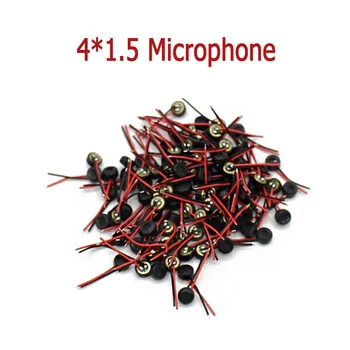 4*1.5 mm Condensator Electret Microfon MP3/4/5 Walkie Talkie de Înregistrare Pen Placa de baza de Reparații Accesoriu Flex Cablu Repetor Copil Jucărie