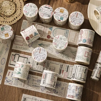 40mm*3m Bandă Washi DIY Scrapbooking Eticheta adezivă de Mascare Bandă Școală de Aprovizionare de Birou Cadou de Papetărie Etichete Decorative Noi
