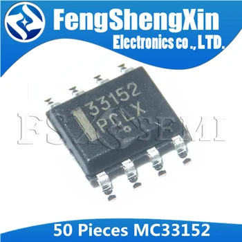 50Pcs MC33152DR2G MC33152 33152 POS-8 de Mare Viteză Dublă MOSFET Drivere IC