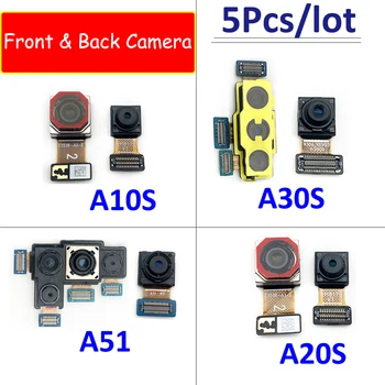 5Pcs/Lot，Spate Mare Principal Modul Camera din Față Și Camera Mica Modulul Cablu Flex Pentru Samsung A10S A20S A30S A51