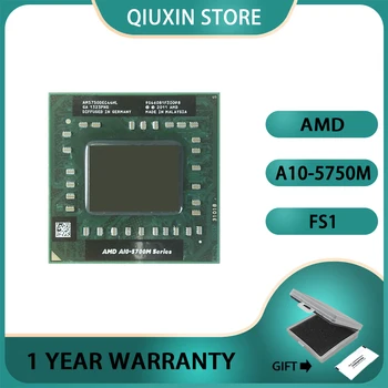 AMD A10-Series A10-5750M A10-5750M CPU Procesor 35W AM5750DEC44HL 2.5 GHz Quad-Core, Quad-Thread Socket FS1