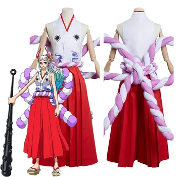Anime One Piece Yamato Cosplay Costum Costume De Halloween Costum De Carnaval