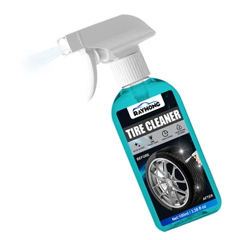 Anvelope Cleaner Spray De Produse De Îngrijire Auto Wheel Cleaner Spray Rim Cleaner Pentru Protecție De Durată Lucios Spray Fier De Demontare Masina Curata
