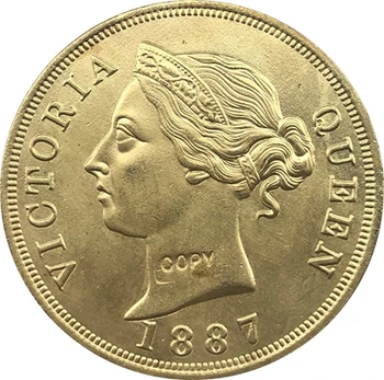 Cipru 1887 1/2 Piastre monede COPIA 27.5 MM