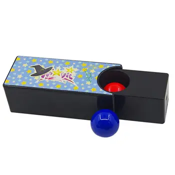 Creative Schimbătoare Magic Box Propunerii de Cotitură Roșu la Albastru Minge Copii pentru Adulti Truc Jucărie