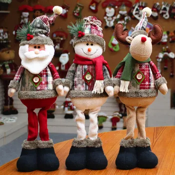 Decoratiuni De Craciun De Păpuși Crăciun Pom De Crăciun Decoratiuni Inovatoare Elan Moș Crăciun Om De Zăpadă Decor De Copii Cadou De Anul Nou
