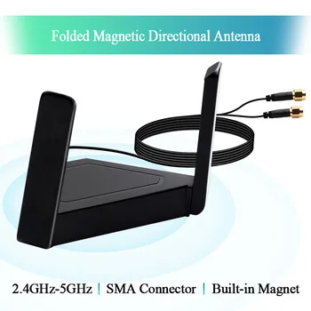 Dual Band Extern Cablu de Antenă Pentru PCIE Desktop Wifi Adaptor Wi-fi Card AX200 Wireless Wlan receptor Router AP
