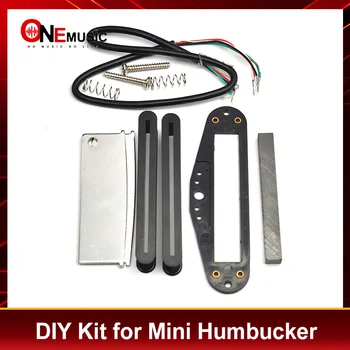 Electric de Preluare DIY Kituri - Mini Humbucker Dublu Bobina de Preluare Bobinei Ceramica/Bar/Cablu/Lama/placă de bază Piese de Preluare Kituri