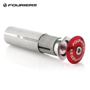 Fouriers Alluminum aliaj Cască Expander Plug Stem Capac de Sus Pentru 28.6 mm 1 1/8