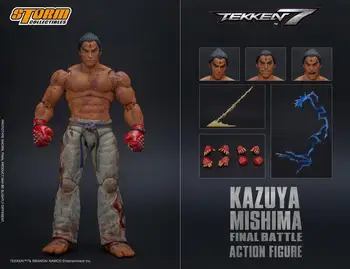 Furtuna Jucării 1/12 KAZUYA MISHIMA Tekken7 2020 Versiune Soldat Model Set Complet 6