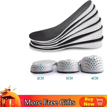 FVYVL 1 Pereche Femei Bărbați Înălțime Confortabilă Crește Branț Unisex Introduce Spuma de Memorie Tălpi interioare Pantofi Plin Hlaf Pad Pernă Cadou