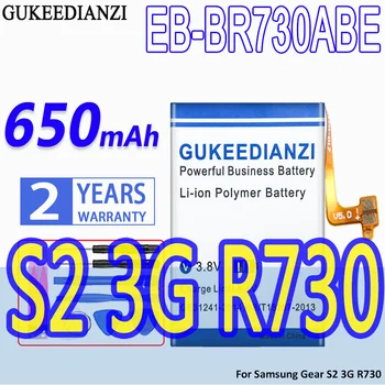 GUKEEDIANZI Baterie EB-BR730ABE 650mAh Pentru Samsung Gear Sport SM-R600 S2 3G R730 SM-R730A R730V SM-R730S SM-R Baterii