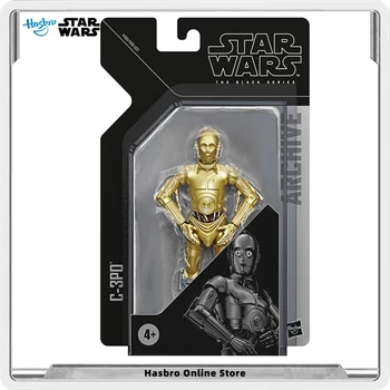 Hasbro Star Wars Black Series Arhiva C-3PO O Nouă Speranță de Colectie Premium de Acțiune Figura Model de Cadou Jucarii F4369