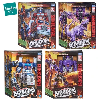Hasbro Transformers War for Cybertron Britanie Optimus Prime, Megatron Ultra Magnus Acțiune Figura Lider Robot Jucarii Copii Baietii Cadou