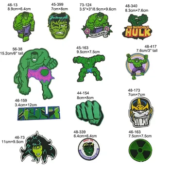 Hulk Film Marvel Patch-uri Brodate Haine Patch-uri de Îmbrăcăminte Autocolante Anime Îmbrăcăminte Thermoadhesive DIY Sac de Cusut Aplicatiile Decor