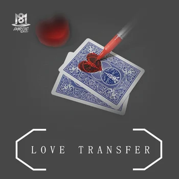 Inima iubitoare de Dispariție Card Magician Recuzită Iubitor de Trucuri Magice pentru Spectacol de Stradă Close-up Accesorii Romantice Jucărie