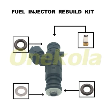 Injectorului de combustibil de Etanșare O-Ring Kit Garnituri Filtre pentru 1990-2015 Volkswagen SANTANA 3000 passat B5 2.0 L 0280156237