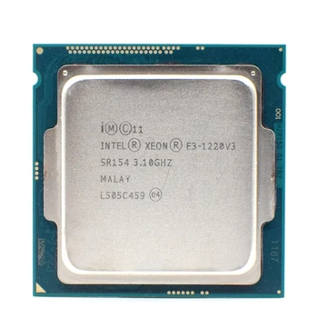 Intel Xeon E3-1220 v3, E3-1220v3 E3 1220 v3 3.1 GHz Quad-Core, Quad-Thread CPU Procesor 80W LGA 1150