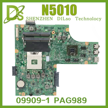 KEFU 09909-1 Placa de baza Pentru DELL inspiron N5010 Laptop Placa de baza NC-0VX53T NC-052F31 09909-1 48.4HH01.011 HM57 GPU 100% de Testare