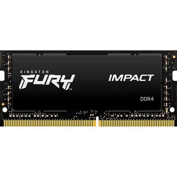 Kingston FURY Impact CL20 1.2 V Unbuffered SODIMM KF432S20IB/8 DDR4 3200MHz 8GB Memorie Laptop 16GB 32GB