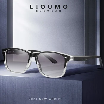 LIOUMO 2022 Ultra Light TR90 ochelari de Soare Pentru Barbati Ochelari Polarizati pentru Femei Pătrat de Conducere Ochelari de cal Gradient de Ochelari de gafas de sol