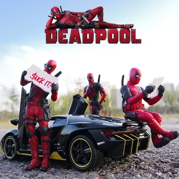 Marvel Deadpool Cifrele De Acțiune De Desene Animate Anime Film X-Men Mint Postura Mini Papusa De Colectie Model Pentru Copii Băiat Cadou 2022 Noi