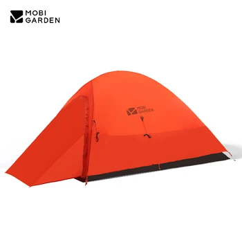 MOBI GRĂDINĂ Backpacking Cort Ultrausor Usoare De 1-2 Persoane rezistent la apa de Camping în aer liber