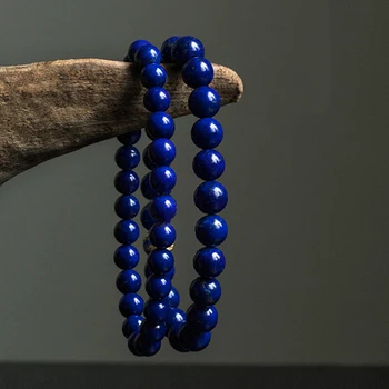 Moda 5A Nivelul Natural Lapis Lazuli Piatră Șirag de mărgele Brățară Homme Stretch Brățară Rotundă Agate Brățară Bijuterii pentru Femei, Cadou