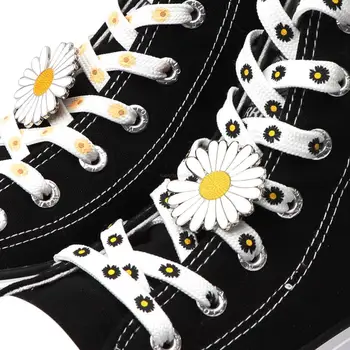 Moda Pantofi Daisy Farmece Șireturi încălțăminte Farmece Fata Cadou de Pantofi de Decorare DIY Metal Șireturi, Catarame Pantofi Accesorii