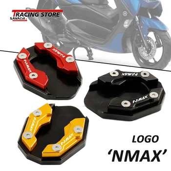 Motocicleta Suport Lateral Pentru YAMAHA NMAX155 NMAX125 Kickstand Placă de Extensie Picior de Sprijin Pad Bază NMAX N-MAX 155 125 2017-2020