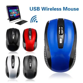 Mouse-ul fără fir 1600 DPI 2,4 GHz Wireless Gaming Mouse USB Receptor Pro Gamer Pentru PC, Laptop, Desktop