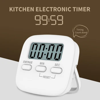 Multifunctional Magnetic Digital Timer Cronometru de Bucătărie Temporizator de Gătit de Copt Memento Alarmă Ceas cu Stand