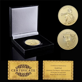 NE Celebrul Cantaret Michael Jackson Placat cu Aur Comemorative Muzica de Monede de Colecție Acasă Decorare Accesorii