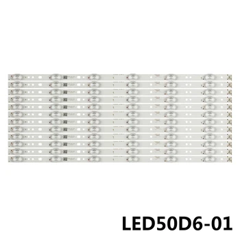 Noi 12 BUC 6LED 495mm de fundal cu LED strip pentru LE50A7100L LED50D6-ZC14-01(O)(O)30350006202 30350006201 30350006205 V500HJ1-la pe8