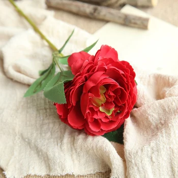 Noi Artificială A Crescut Fals Flori De Nunta Buchet De Mireasa Fotografie Recuzită Acasă Decoratiuni De Gradina Simulare Silk Rose Bouquet