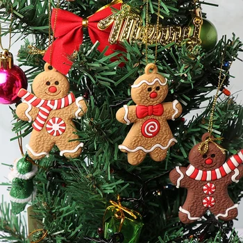 Omul De Turtă Dulce Pom De Crăciun Ornamente De Agățat Pandantiv Crăciun Drăguț Copil Amuzant Cadou De Crăciun Acasă De Anul Nou Decor