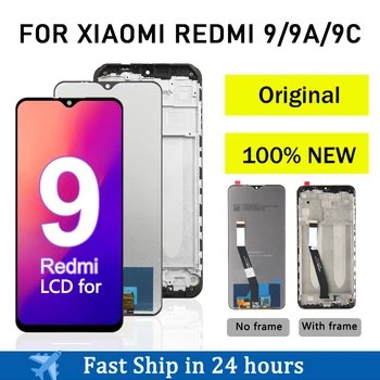 Original Pentru Xiaomi Redmi 9 9A 9C Display LCD Touch Screen Digitizer Asamblare Piese de schimb Pentru Redmi 9 M2004J19AG M2004J19C