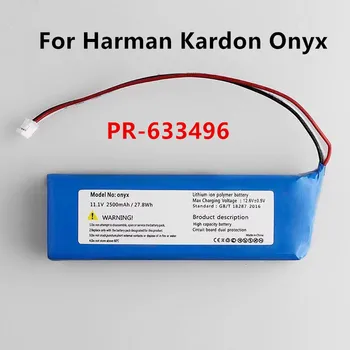 Original PR-633496 2500mAh Onix Vorbitor de Înlocuire a Bateriei Pentru Harman Kardon Onyx Baterii Li-polimer